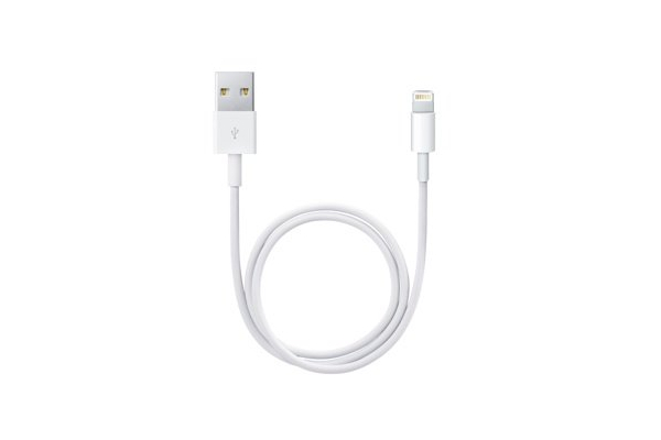 iPhone Lightning yhteensopiva USB kaapeli -  50 cm