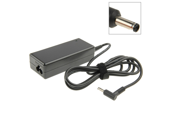 AC-virtalähde 19,5 V 3,33 A HP-kannettaville, liitin: 4,5 mm x 2,7 mm