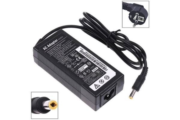 Lenovo yhteensopiva virtalähde / laturi, 65W, 5.5 x 2.5 mm liitin