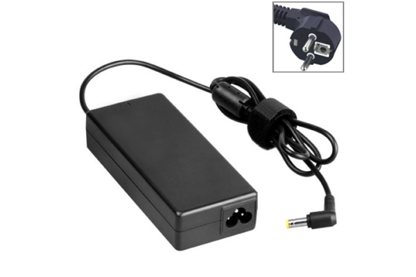 EU Plug AC Adapter 19V 4.74A 90W for HP COMPAQ Notebook, Output Tips: 5.5 x 2.5mm