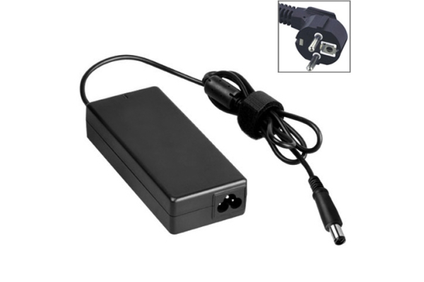 EU Plug AC Adapter 19V 4.74A 90W for HP COMPAQ Notebook, Output Tips: (4.75+4.2)x1.6mm