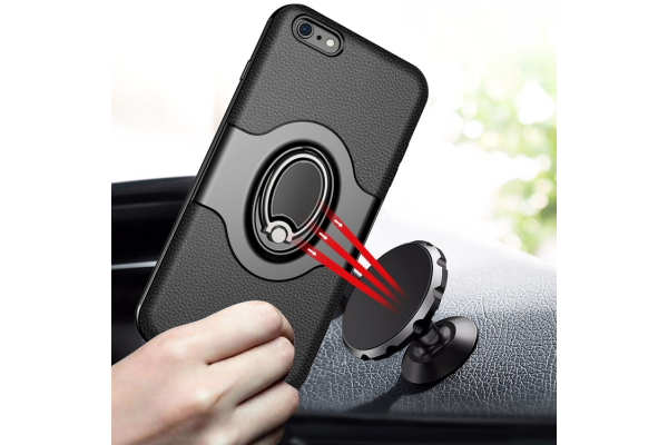 iPhone 6 Plus / 6s Plus suojakotelo (Musta)