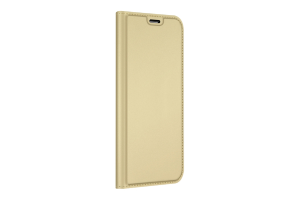 Huawei Honor 8X nahkainen suojakotelo (Kulta)