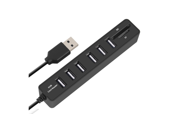 USB 2.0 Hubi, 6 porttinen