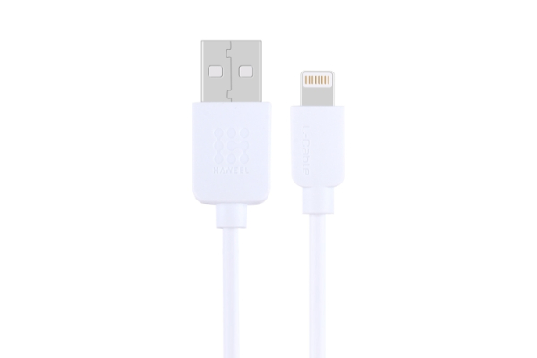 USB Lightning kaapeli, 1m, valkoinen