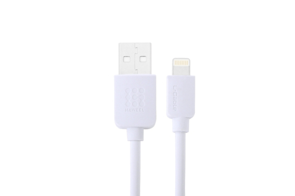 USB Lightning latauskaapeli, valkoinen 2m