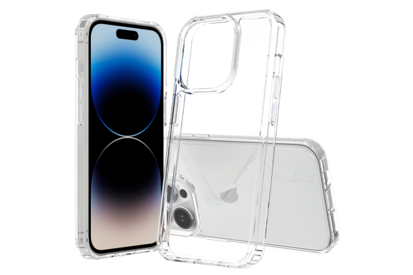iPhone 15 Pro -suojakuori, läpinäkyvä