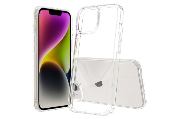 iPhone 15 -suojakuori, läpinäkyvä