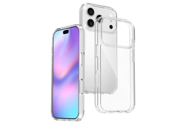 iPhone 17 Pro -suojakuori, läpinäkyvä