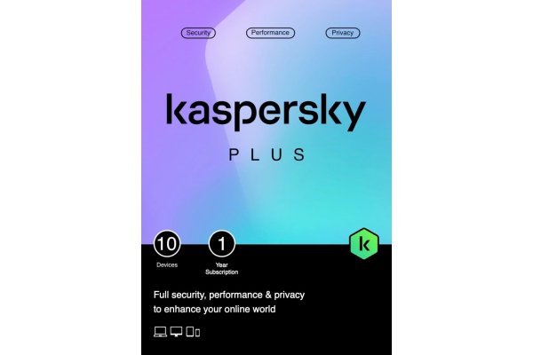 Kaspersky Plus Internet Security 10 laitetta / 1 vuosi - sähköinen lisenssi