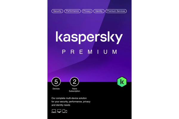 Kaspersky Premium Total Security 5 laitetta / 2 vuotta - sähköinen lisenssi
