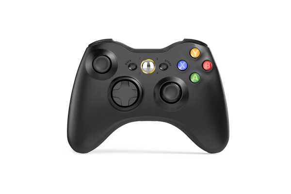 Xbox 360 yhteensopiva Langaton Peliohjain - musta