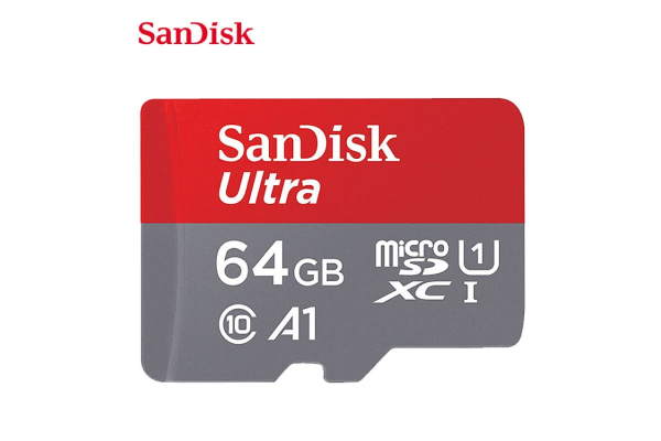 SanDisk Ultra MicroSDXC muistikortti, 64 GB