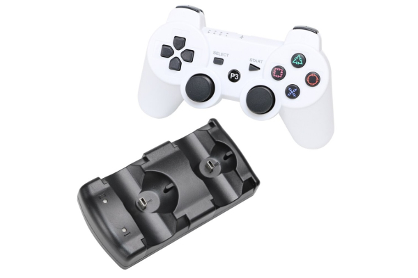 Kahden ohjaimen latausasema PS3:lle