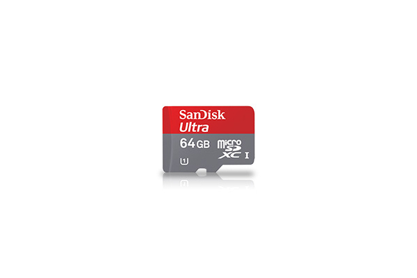 SanDisk Ultra 64 Gt MicroSDXC muistikortti, Class 10, 80 mb/s