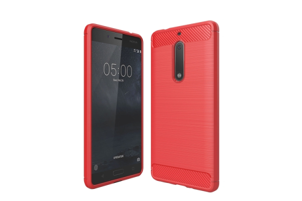 Nokia 5 suojakuori, punainen