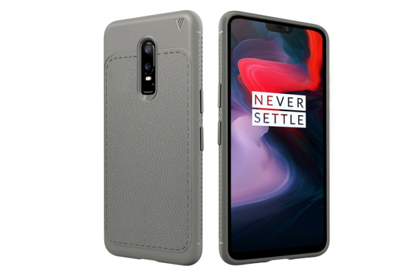 OnePlus 6 suojakuori, harmaa