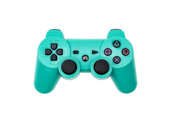 Langaton peliohjain PS3:lle, vihreä