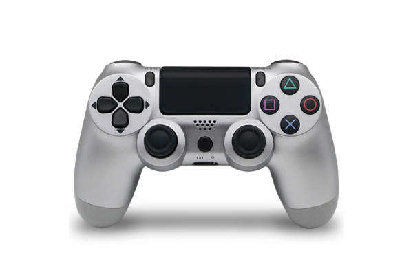 PS4 yhteensopiva langaton peliohjain, hopea