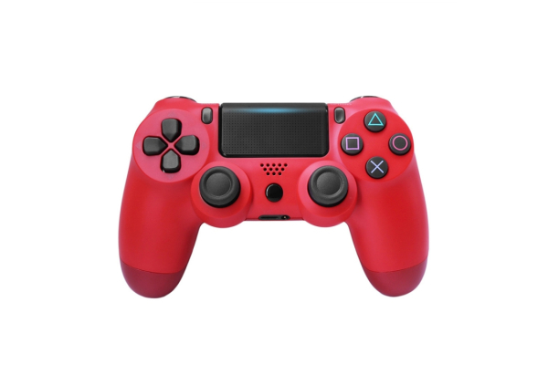 PS4 yhteensopiva langaton peliohjain, punainen