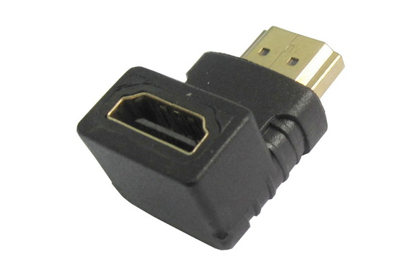 HDMI kulma adapteri 90 astetta