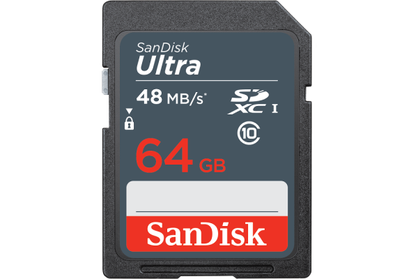 SanDisk ULTRA SDXC muistikortti 64 Gt, class 10