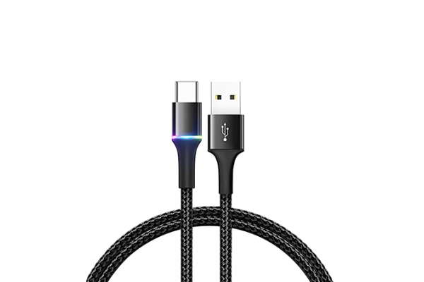 USB - USB Type-C nopea latauskaapeli, 2 A, 1 m