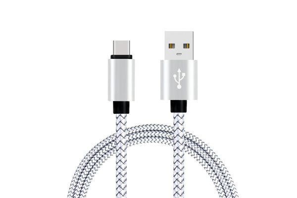 USB-C / USB-A  data- ja latauskaapeli, 1 m