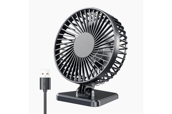 USB-pöytätuuletin – Hiljainen 3-nopeuksinen minituuletin