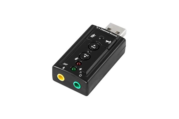 USB Äänikortti 7.1 kanavainen