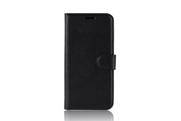 Nokia 2.2 nahkainen suojakotelo, (musta) 