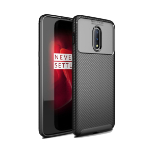 OnePlus 7 Pro hiilikuitu suojakuori (musta)