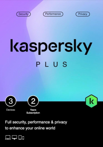 Kaspersky Plus Internet Security 3 laitetta / 2 vuotta - sähköinen lisenssi