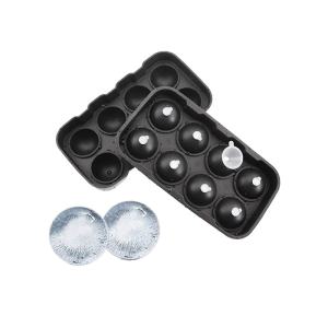 8-ruudukkoinen jääpalamuotti pallo