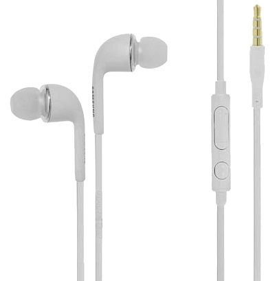 Alkuperäiset Samsung stereokuulokkeet (EHS64AVFWE), valkoinen **
