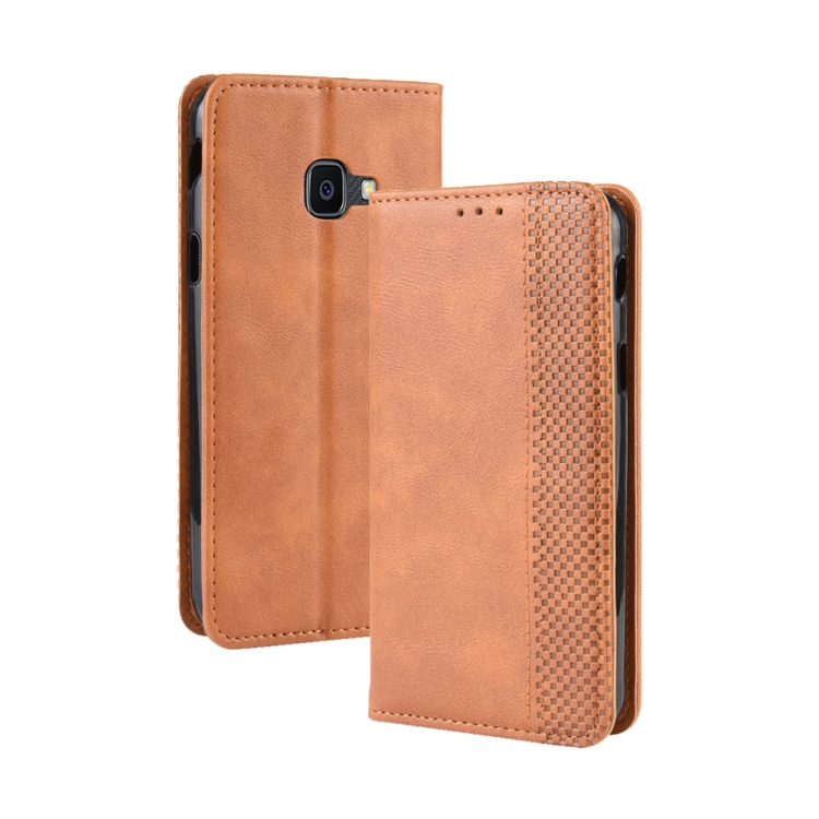 Samsung Galaxy Xcover 4s nahkainen suojakotelo (ruskea)