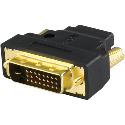 HDMI-adapteri, HDMI 19-pin naaras DVI-D urokseen