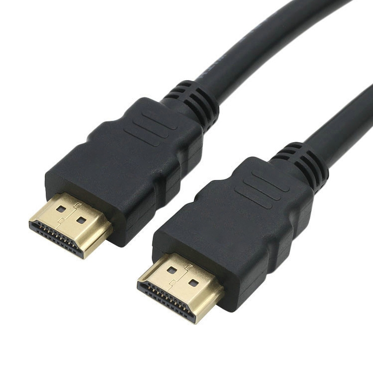 HDMI-kaapeli 1 m, HDMI uros – HDMI uros, 19-pin