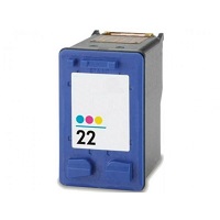 HP 22 Yhteensopiva Mustekasetti (C9352AE), 3-väri