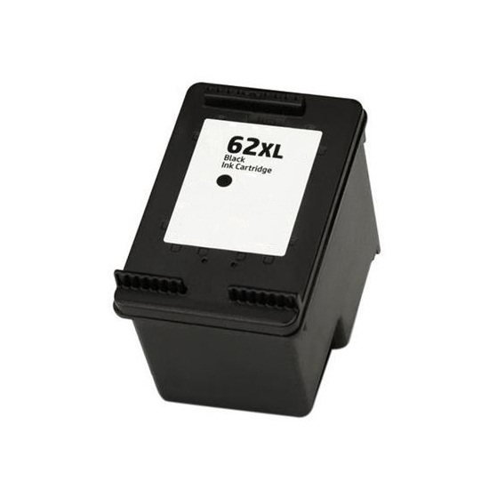 HP 62XL -yhteensopiva musta mustekasetti (C2P05AE)