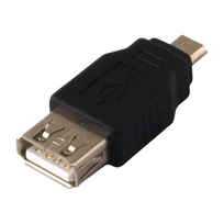 Naaras USB uros microUSB adapteri