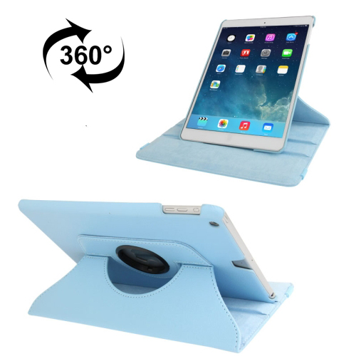 iPad Air -360 astetta kääntyvä suojakotelo (vaaleansininen)