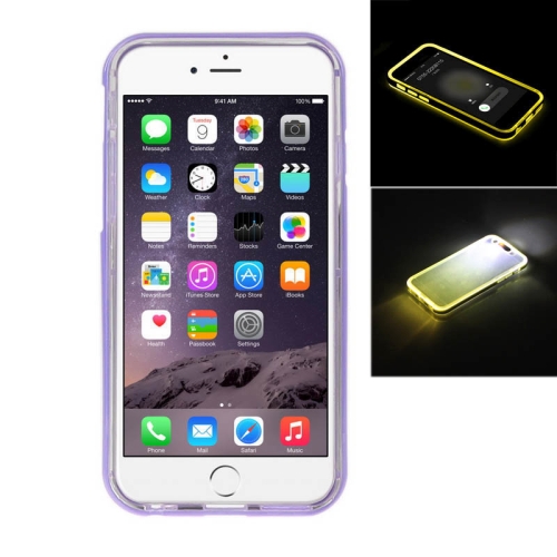 IPhone 6 / 6S vilkkuva suojakuori , violetti