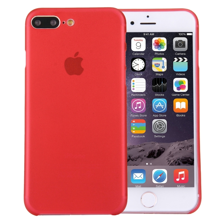 iPhone 7 Plus / 8 Plus Ultra-Slim suojakuori (punainen)