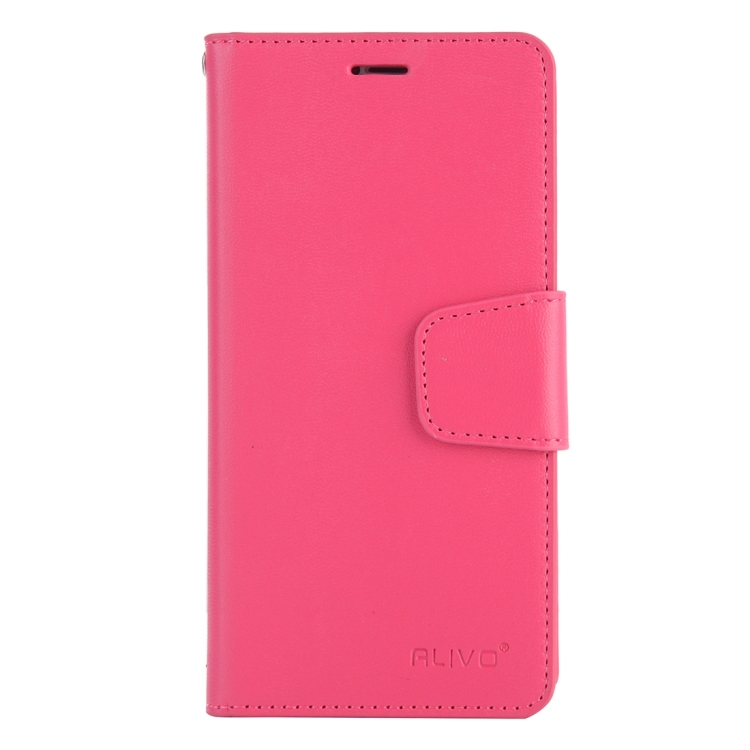 iPhone X lompakkokotelo (magenta)
