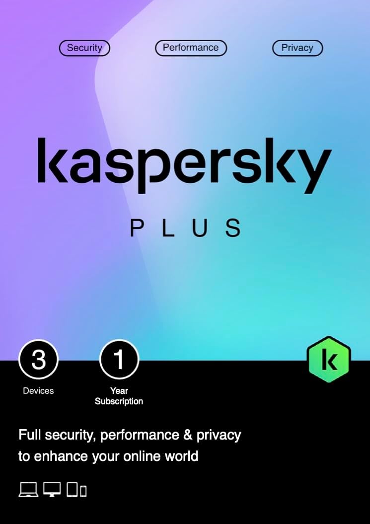 Kaspersky Plus Internet Security 3 laitetta / 1 vuosi - sähköinen lisenssi