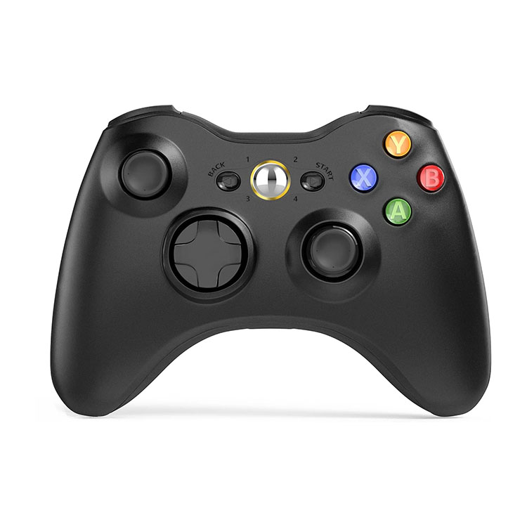 Xbox 360 yhteensopiva Langaton Peliohjain - musta
