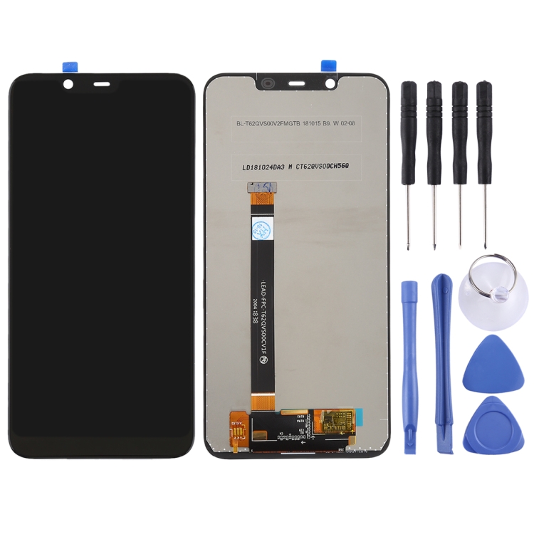 Nokia 7.1 Plus / X7 LCD-näyttö ja kosketusnäyttö