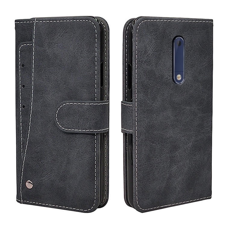 Nokia 5 suojakotelo (hopea/harmaa)