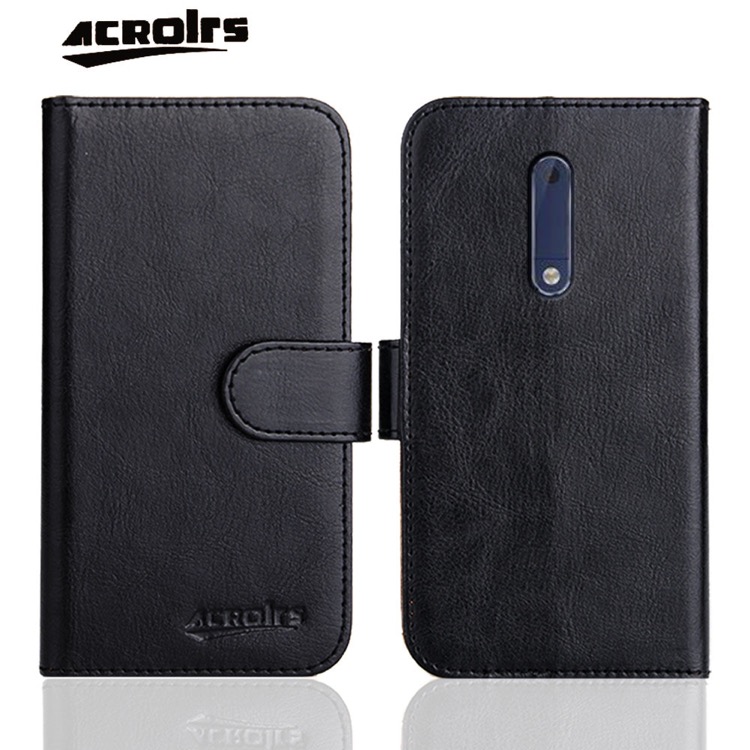 Nokia 7 Plus retrotyylinen nahkakotelo lompakolla (Musta)